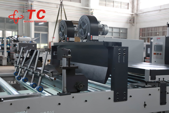 TC Factory Price Automatic HPL PVC PET PP Film PUR Hot Melt Glue Flat Laminating Machine for Door Furniture