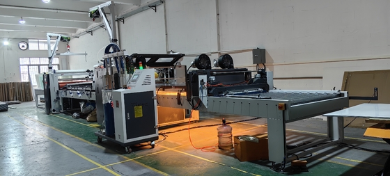 TC Company Automatic PUR Hot Glue PVC Film Paper Cardboard Door Laminating Machine Paper Film Laminator