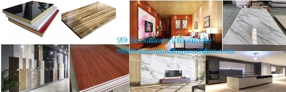 TC Machinery Company Factory Price  High Speed Woodworking Machinery Pvc Foil Laminating Machine