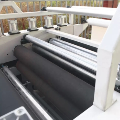 TC Machinery Manufacturer PVC Cold Glue Laminating Machine on MDF board