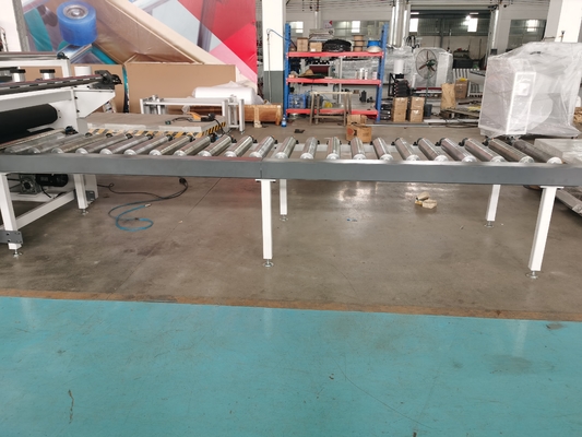 TC Woodworking Machinery Fully-automatic Pvca Glue PU Decorative 3D Papers Sticking Cold Glue Laminating Machine