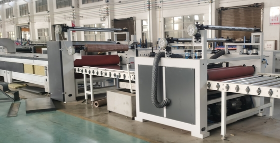 TC Machinery Manufacturing Metal Sheet Laminating Machine Film Laminator Production Line Steel Plate Lamination Machine