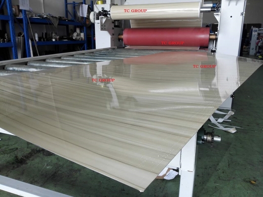 TC Machinery Manufacturing Metal Sheet Laminating Machine Film Laminator Production Line Steel Plate Lamination Machine