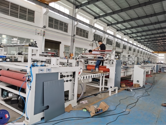 TC Machinery Manufacturing Metal Sheet Laminating Machine Film Laminator Production Line Steel Plate Lamination Machine