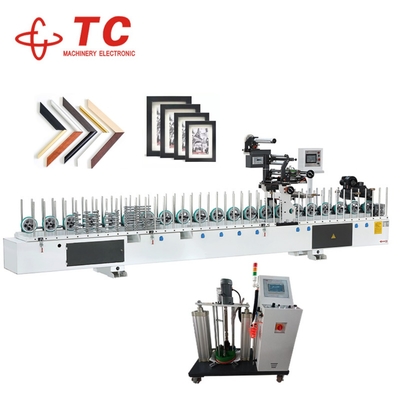 Picture Frame Photo Frame Laminating & Wrapping Machine, CE Certificated, 25-50meter/min