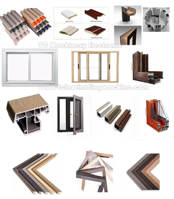 Picture Frame Photo Frame Laminating & Wrapping Machine, CE Certificated, 25-50meter/min