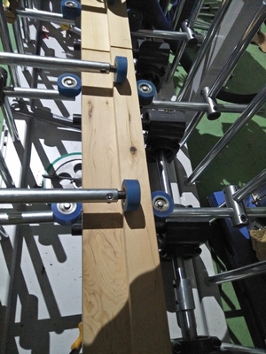300/450mm Auto-control PVC Film and WPC Door Frame Laminating & Wrapping Machine, 25-50meter/min