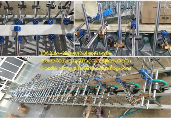 WPC Grille Wall Panel Laminating & Wrapping Machine with PLC Control, 25-50meter/min