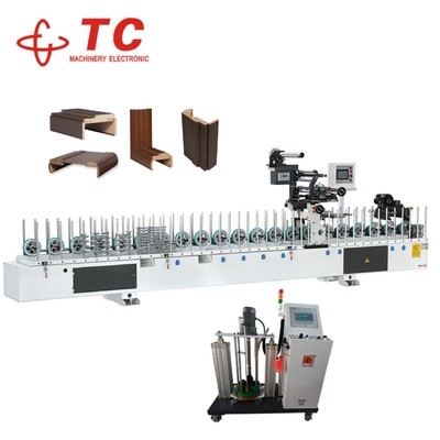 300 to 450mm  Door Frame Wrapping Machine for Small Factory, 25-50meter/min, 220V/380V/415V Optional