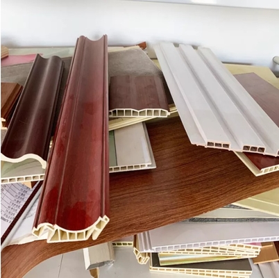 TC Machinery Manufacturing High Quality and Low Price Wood Grain Film EVA Hot Glue Profile Wrapping Machine