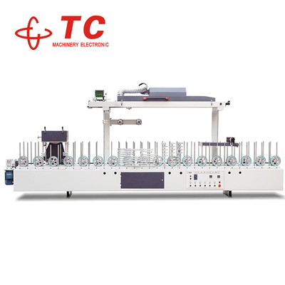 TC Factory Price Cold Glue Profile  Wrapping Machine for Furniture