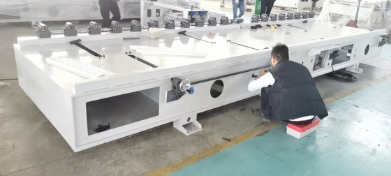 TC Multifunctional Woodworking Machinery  PVC WPC Plane PUR Hot Glue  Laminating Machine