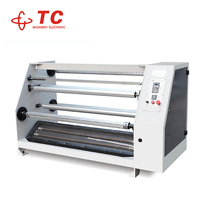 TC Other Woodworking Factory Surface Roll Film Slitter and Rewinder Paper Aluminum Foil Slitting Rewinding Machine