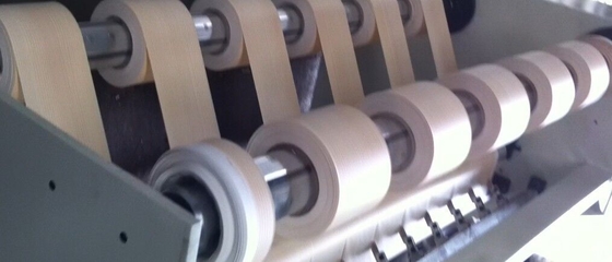 TC Woodworking Machinery Manufacturer High Speed Slitting and Rewinding Machine for Paper Pvc Leather